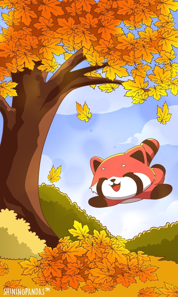 Leaf Pile wallpaper